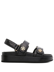 Tory Burch Sandals Black calf leather slingback