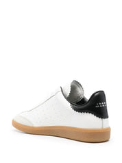 Isabel Marant White Calf Leather Sneakers