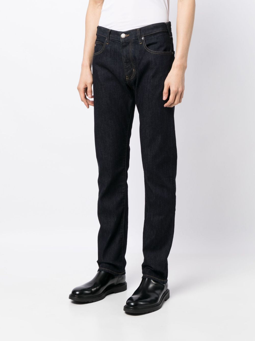 Emporio Armani Jeans Blue slim cut denim