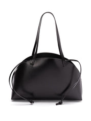 Sacs Jil Sander. Sac bandoulière en cuir noir