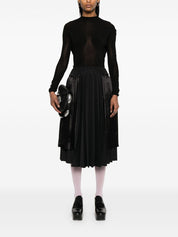 Comme des Garcons Skirts Black midi