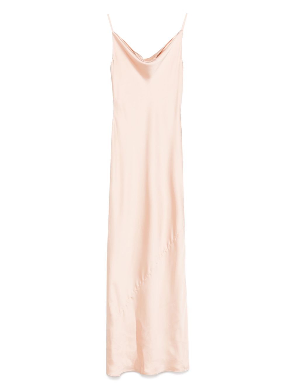 Norma Kamali Dresses Powder slip gown with cowl neck