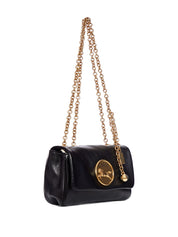 Chloé Heritage Shoulder Bag — Black Gold 21cm