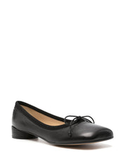 MM6 Maison Margiela Flat shoes in Black leather