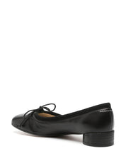 MM6 Maison Margiela Flat shoes in Black leather