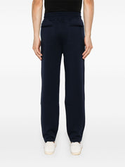 Pantalon Brunello Cucinelli en coton mélangé bleu
