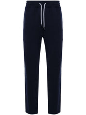 Pantalon Brunello Cucinelli en coton mélangé bleu