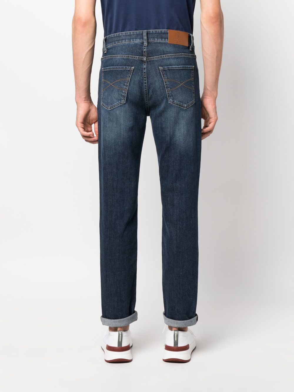Vaqueros Brunello Cucinelli Denim azul slim
