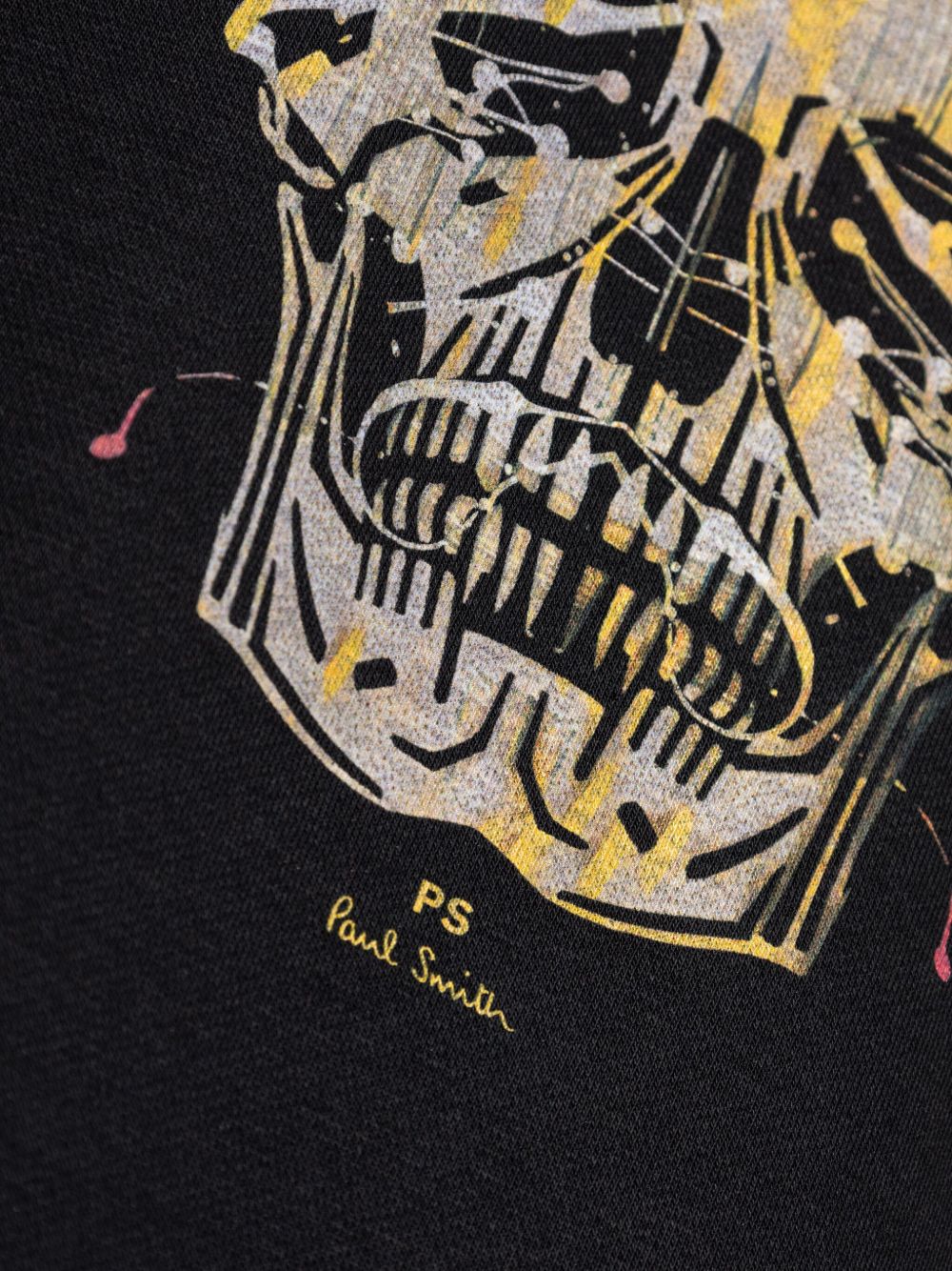 PS By Paul Smith Sweaters Black — Regular-Fit Cotton Sweatshirt