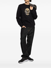 PS By Paul Smith Sweaters Black — Regular-Fit Cotton Sweatshirt