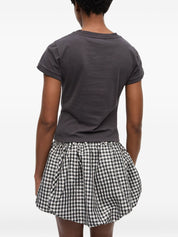 Ganni T-shirts and Polos Grey organic cotton