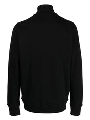 PS By Paul Smith Black Zebra-Logo Sweatshirt