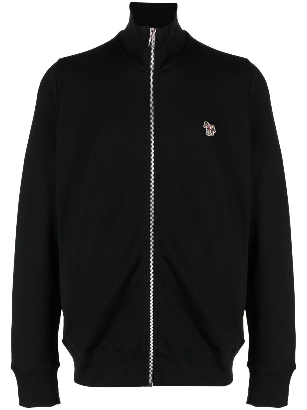 PS By Paul Smith Black Zebra-Logo Sweatshirt