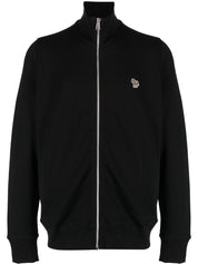 PS By Paul Smith Black Zebra-Logo Sweatshirt