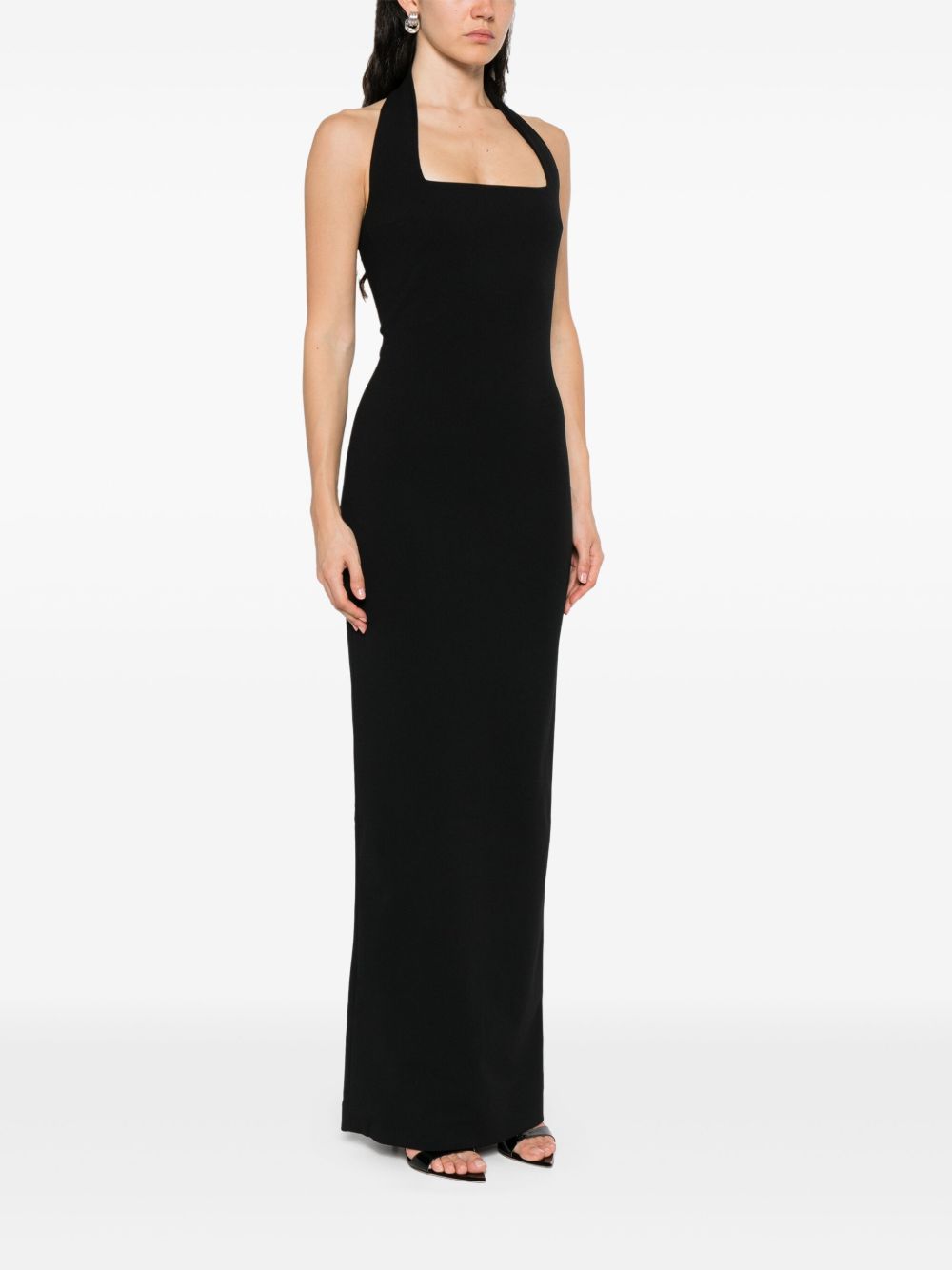Vestido largo Ilona negro de Solace London Dresses