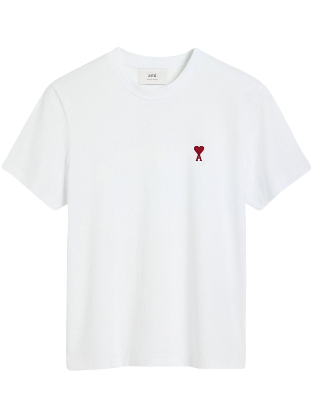 Ami Paris White T‑Shirt and Polo Topwear