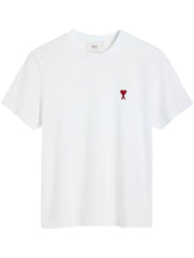 Ami Paris White T‑Shirt and Polo Topwear
