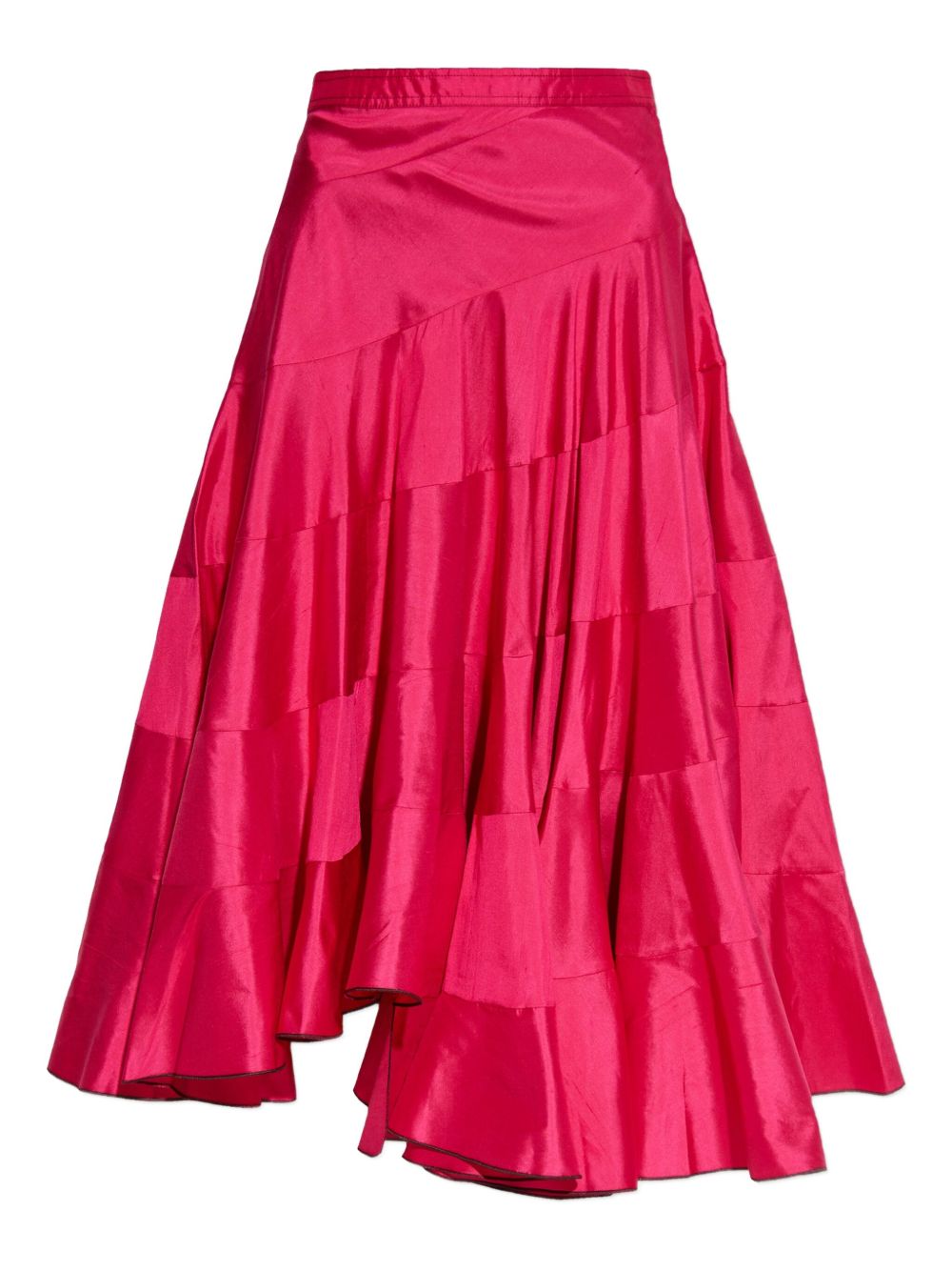 Tory Burch Skirts Fuchsia silk midi