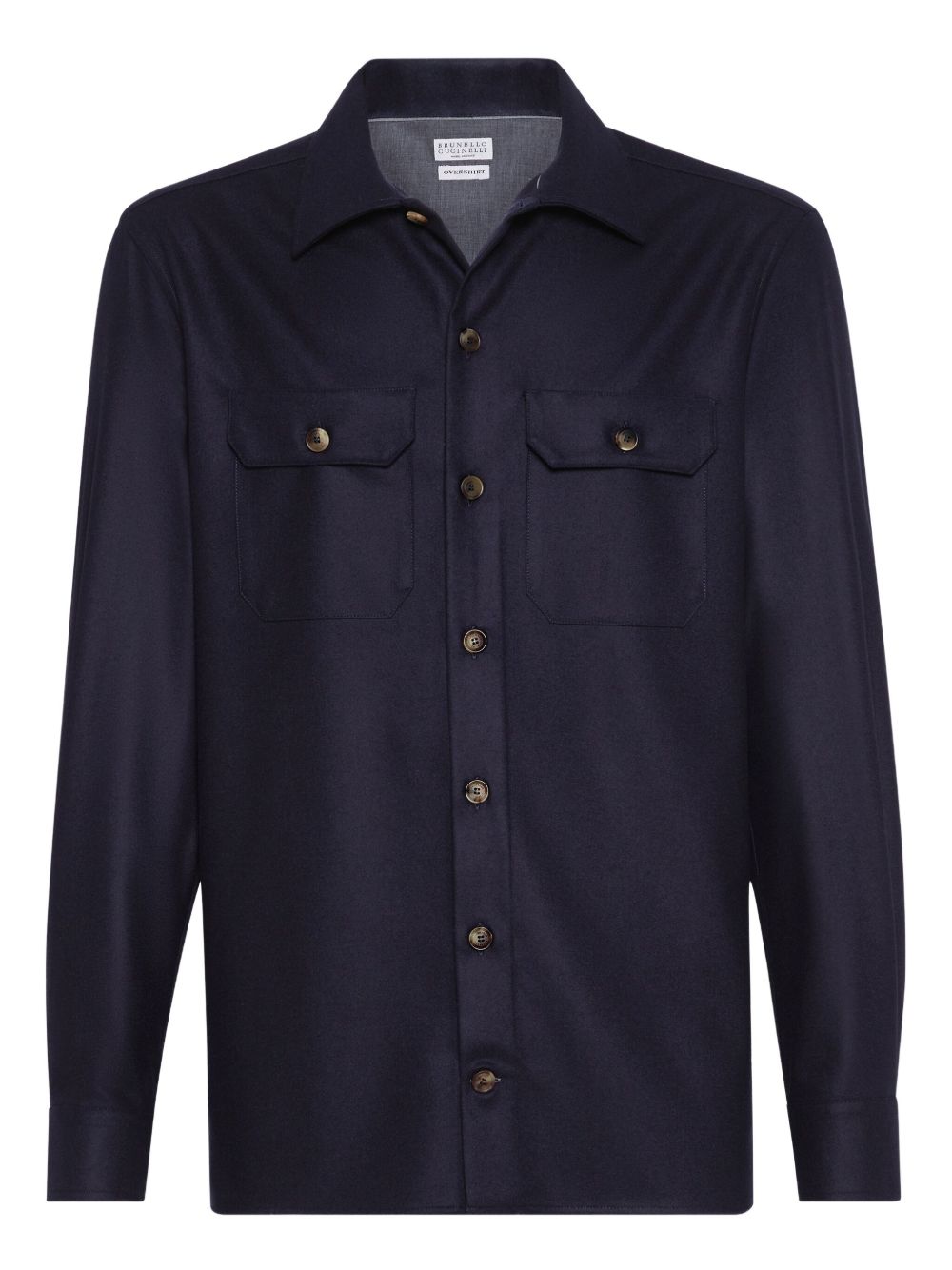 Brunello Cucinelli Shirts Blue