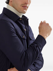 Brunello Cucinelli Shirts Blue