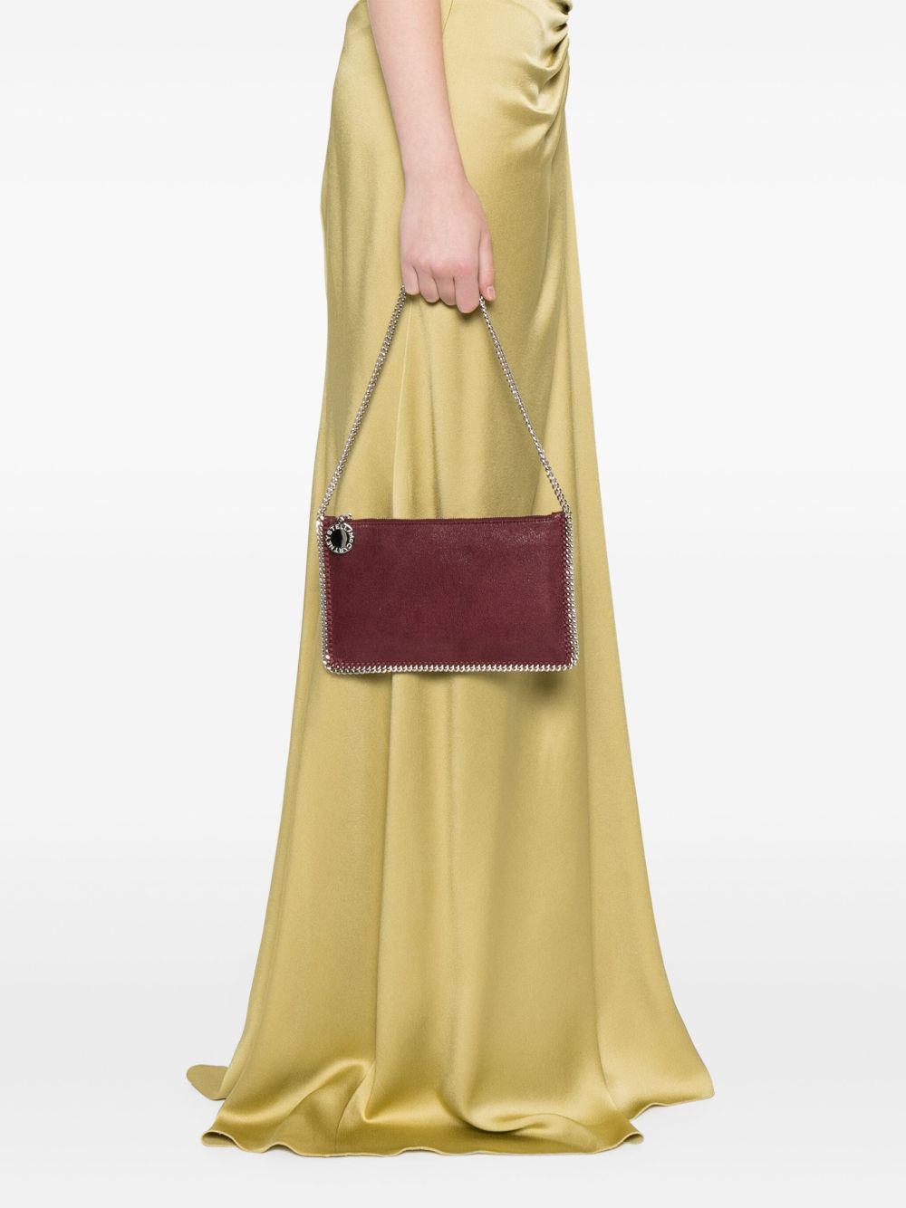 Stella McCartney Bags.. Bordeaux Falabella clutch