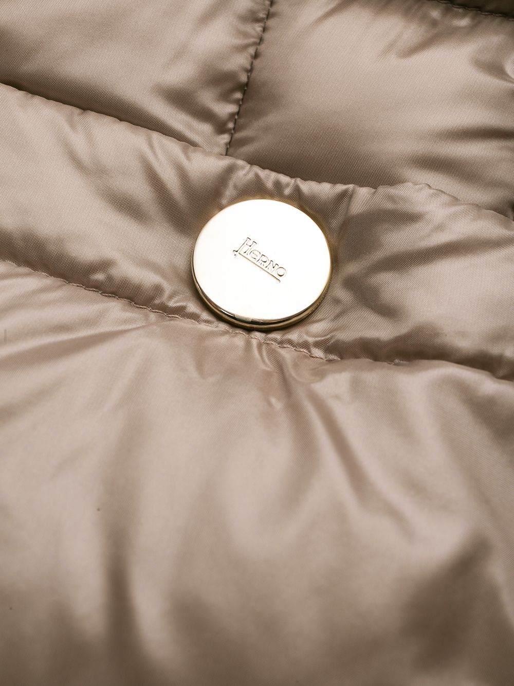 Herno Dove Grey Down Coat — Maria Midi Jacket