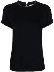 Brunello Cucinelli T-shirts and Polos Black