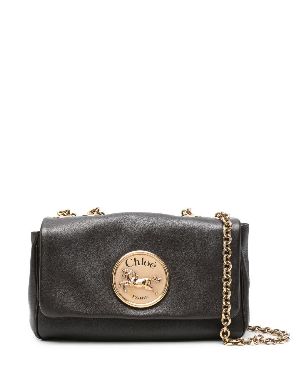 Chloé Heritage crossbody bag in coffee brown