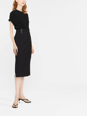 Brunello Cucinelli T-shirts and Polos in Black Cotton Blend