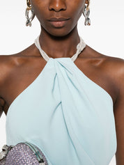 Solace London Dresses Clear Blue