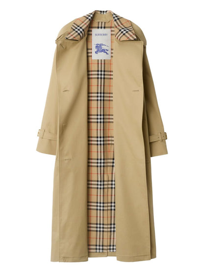 Burberry Coats Beige — Timeless Double‑Breasted Trench
