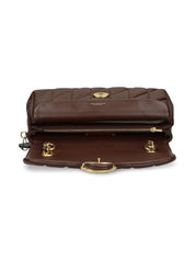 Bolsos Coach.. Bolso bandolera de piel marrón