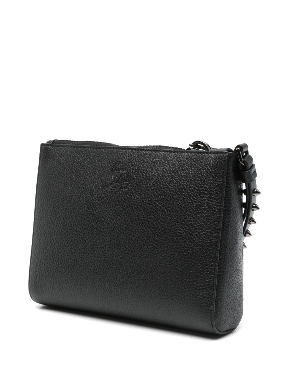 Christian Louboutin Wallets Black leather pouch