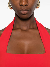 Solace London Dresses Robe longue rouge Ilona