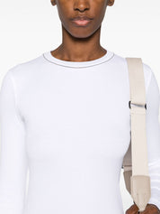 Brunello Cucinelli T-shirts and Polos White crewneck sweater