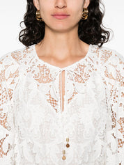 Zimmermann Dresses Ivory lace midi dress