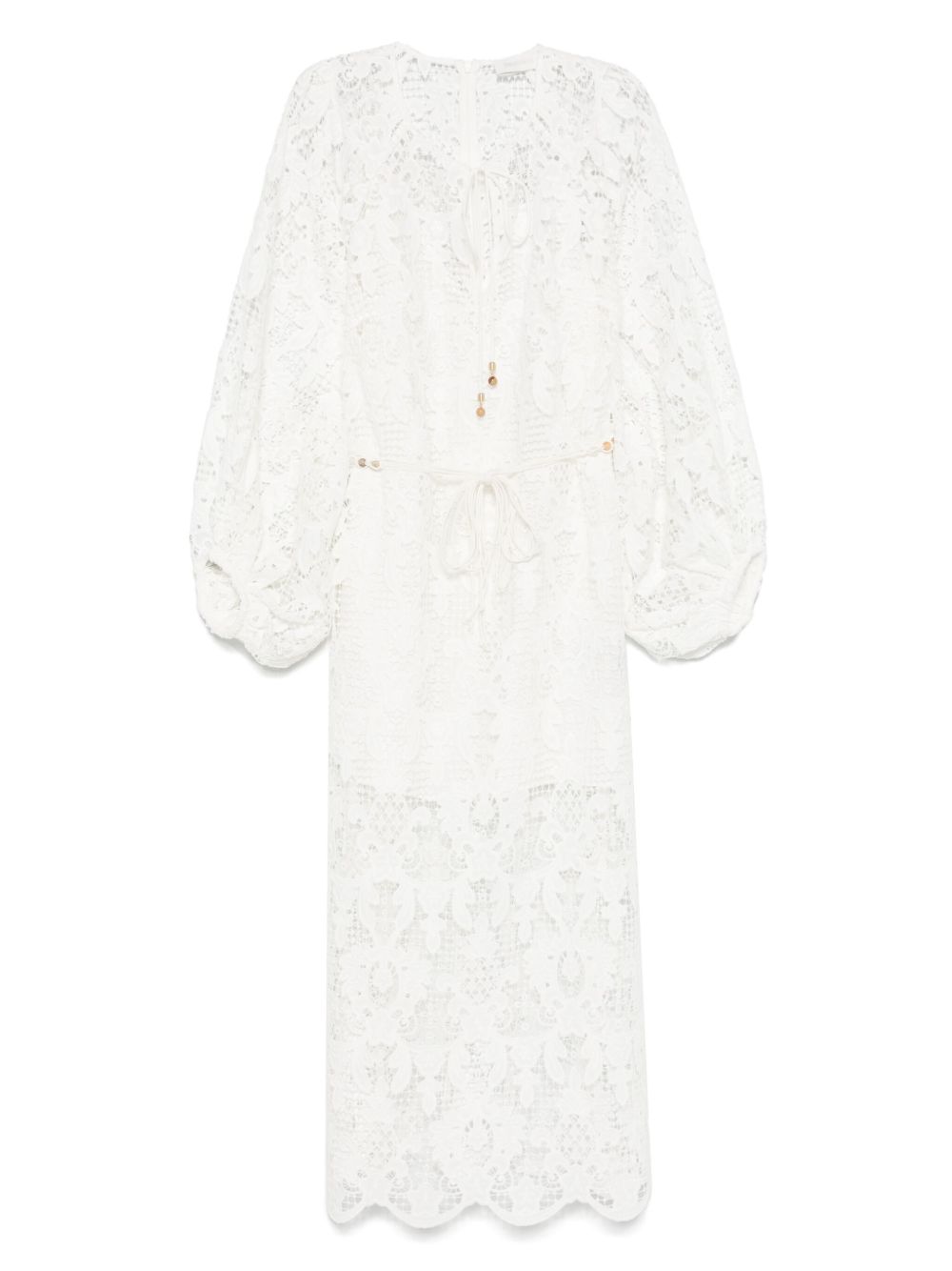 Zimmermann Dresses Ivory lace midi dress