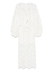 Zimmermann Dresses Ivory lace midi dress