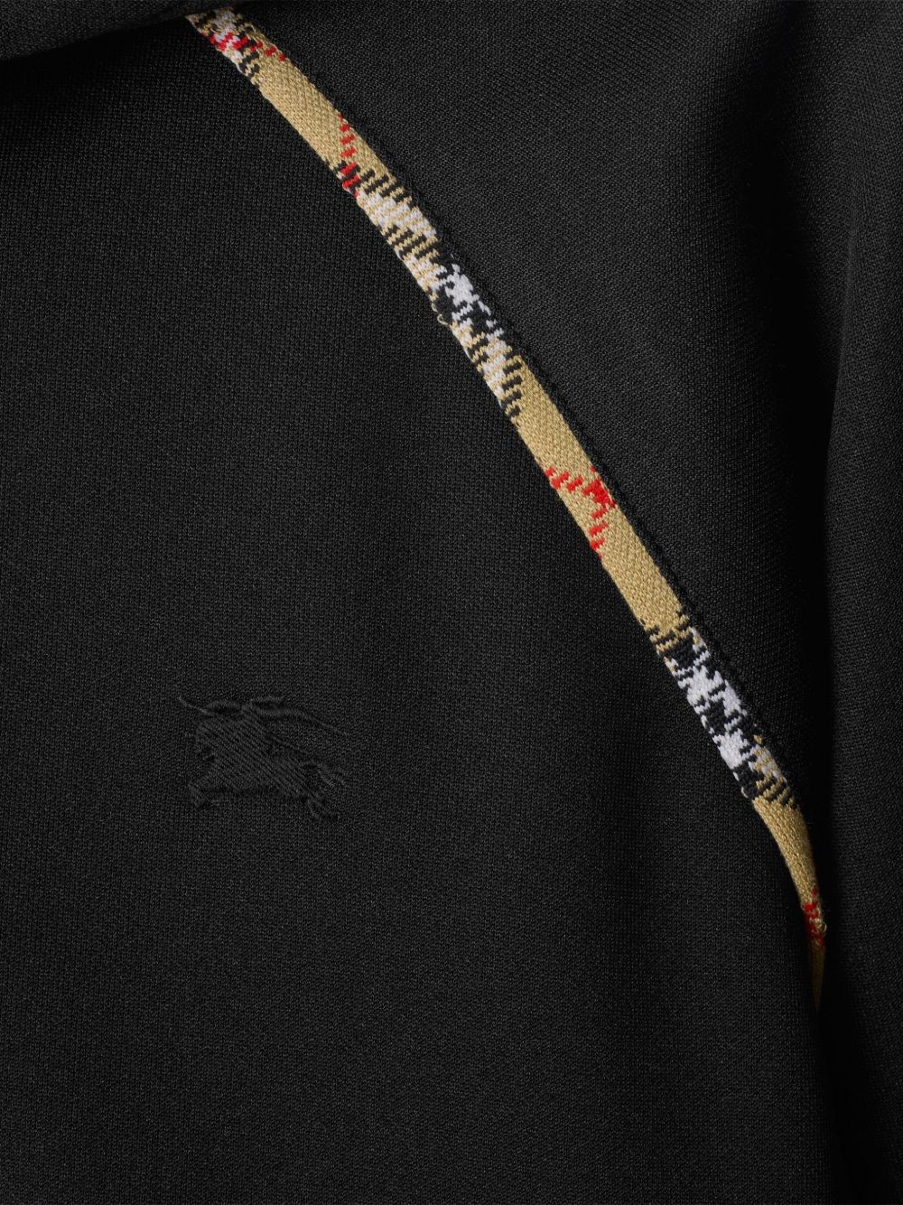 Suéteres Burberry Sudadera con capucha de mezcla de algodón negra