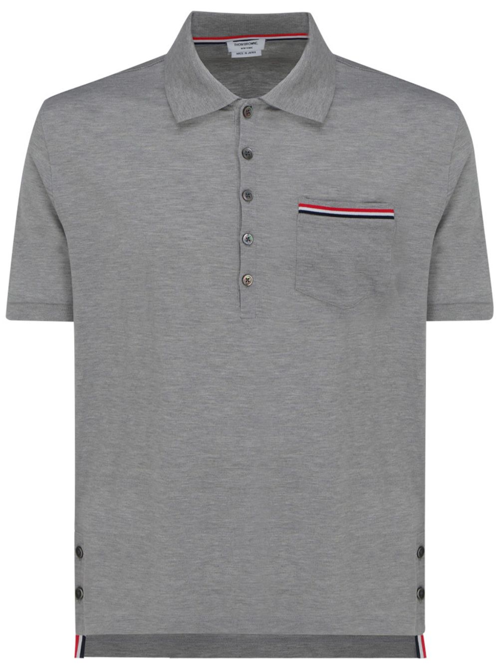 T-shirts et polos Thom Browne en coton gris clair