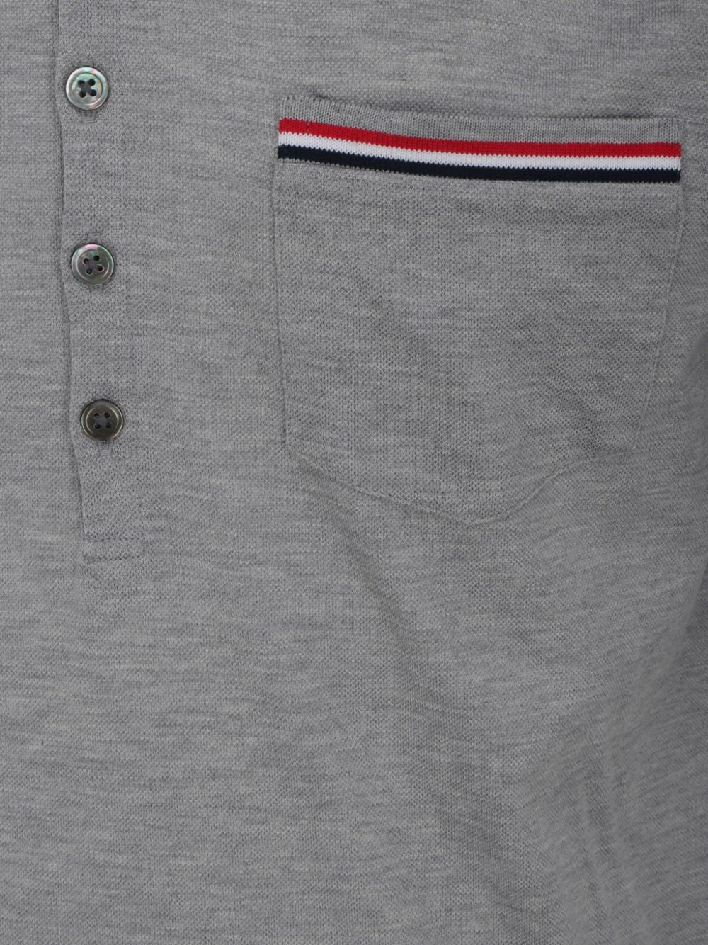 T-shirts et polos Thom Browne en coton gris clair