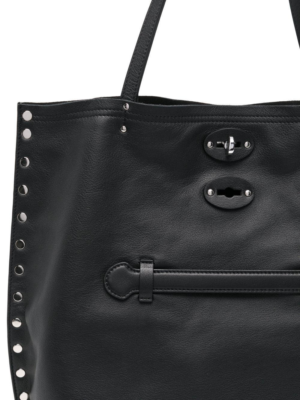 Zanellato Bags.. Black leather tote