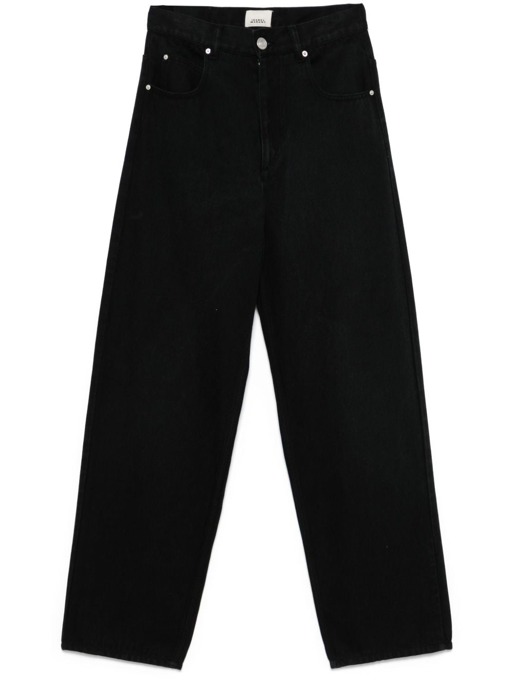 Isabel Marant Jeans Black — Tailored Five‑Pocket Denim