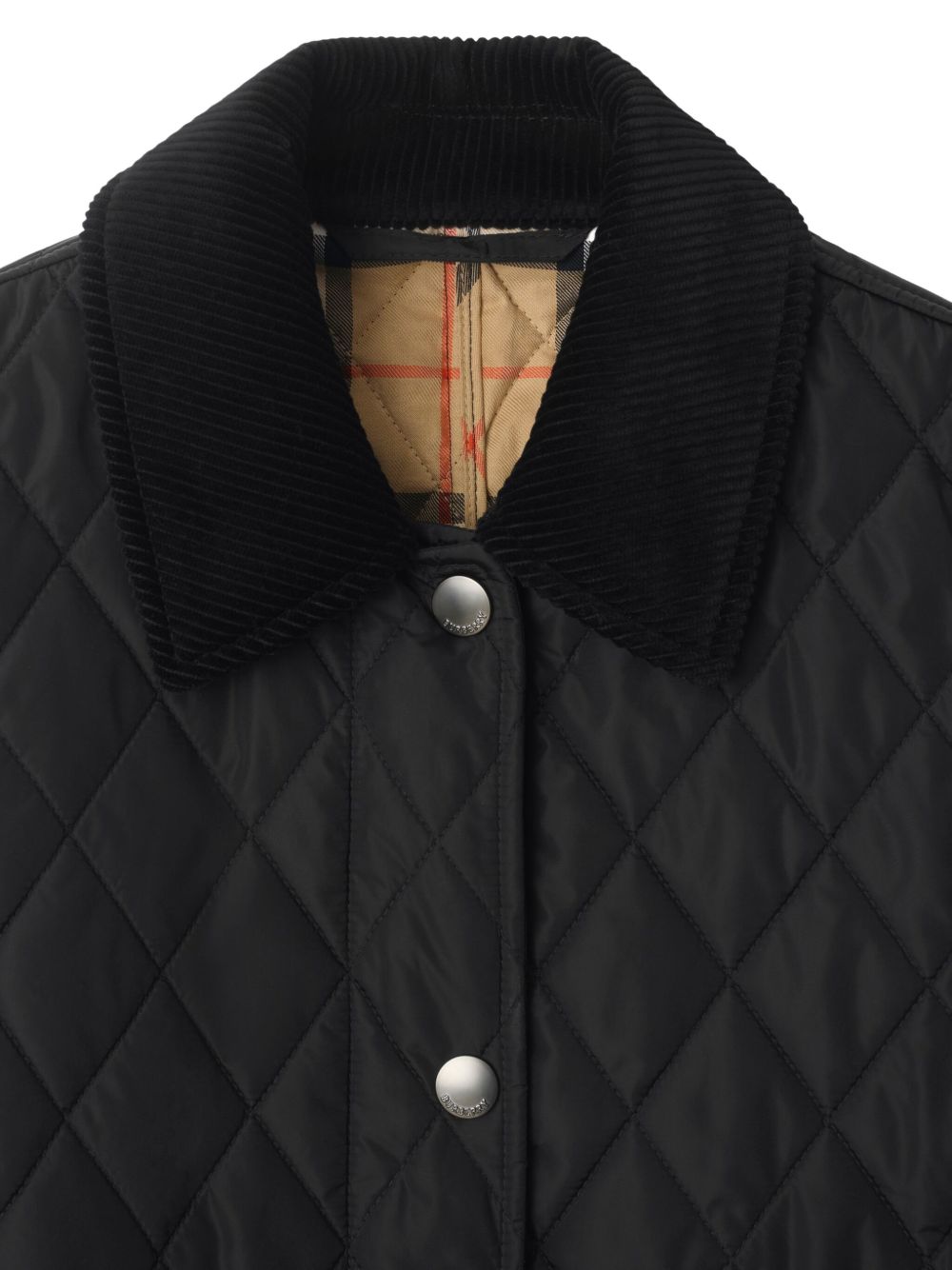 Vestes Burberry Veste en nylon matelassé noir