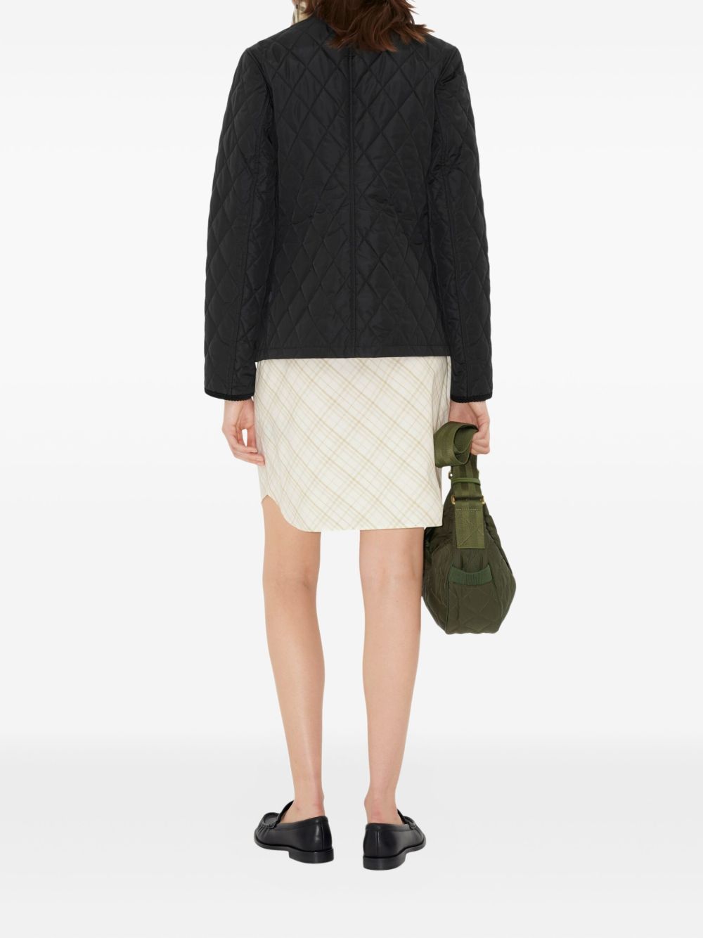 Vestes Burberry Veste en nylon matelassé noir