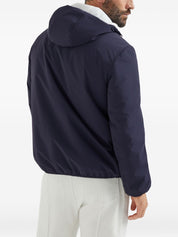 Brunello Cucinelli Abrigos Cazadora de nailon azul