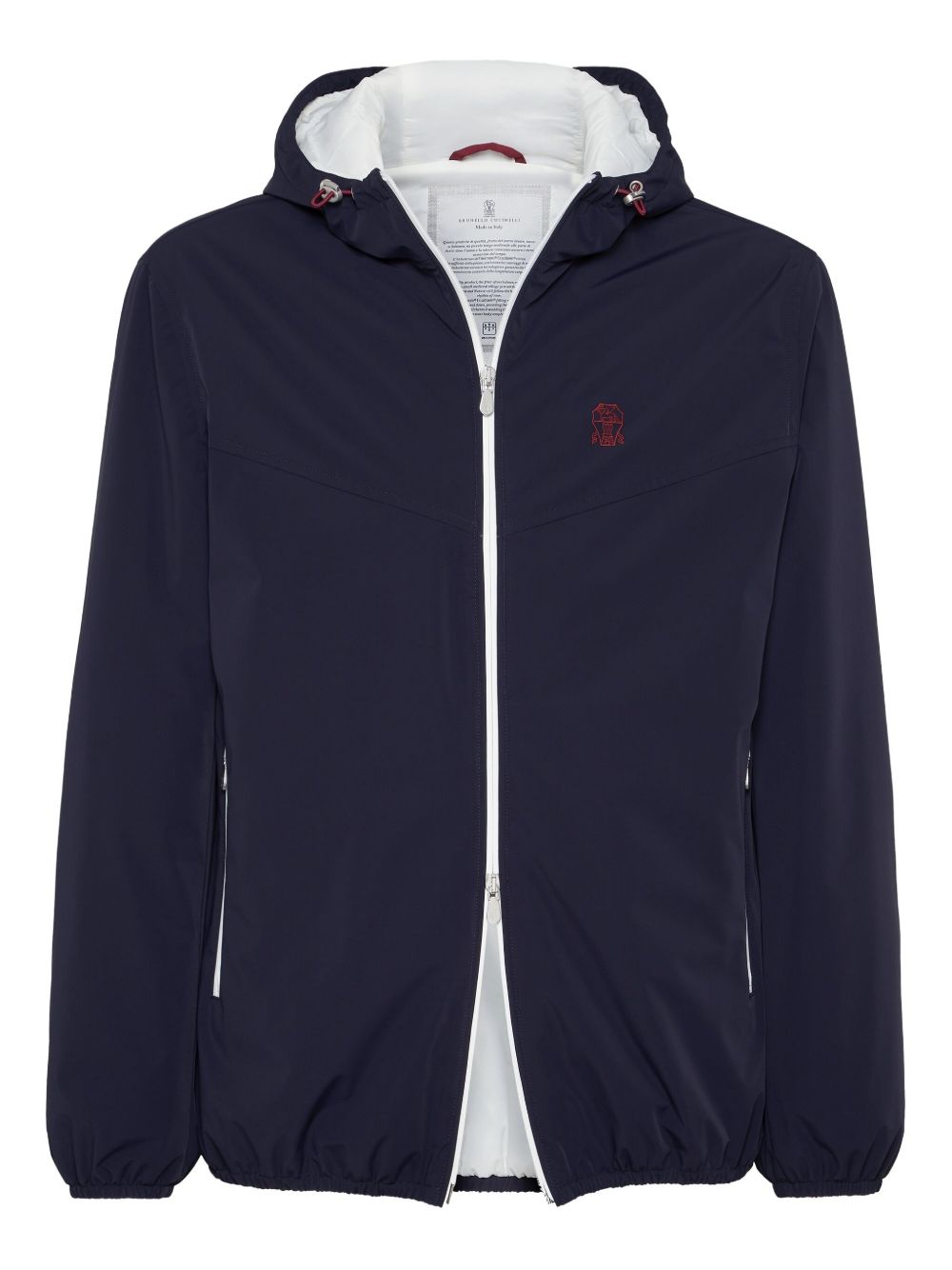 Brunello Cucinelli Abrigos Cazadora de nailon azul