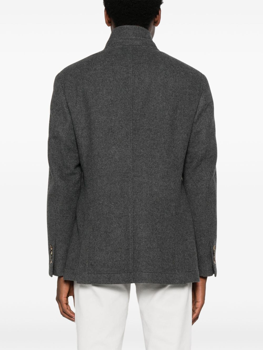 Brunello Cucinelli Jackets Grey Cashmere