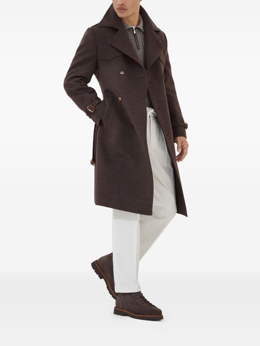 Pantalon Brunello Cucinelli Blanc