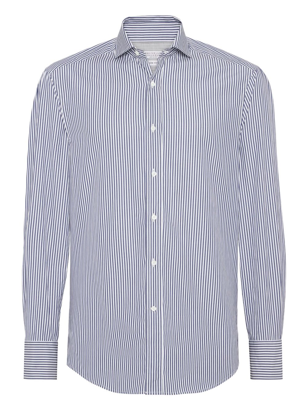 Brunello Cucinelli Blue Cotton Shirts — Luxurious Comfort